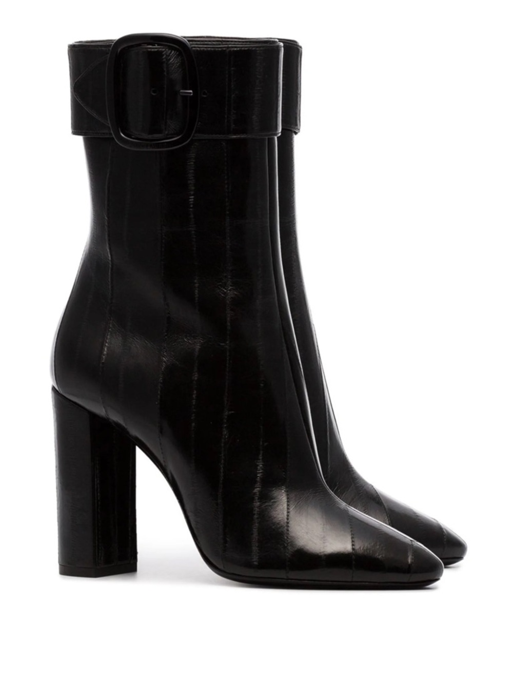 Saint Laurent Joplin Eel Leather Boots
